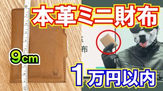 【コスパ・本革】おすすめメンズミニ財布【ドイツブランド：DONBOLSO】